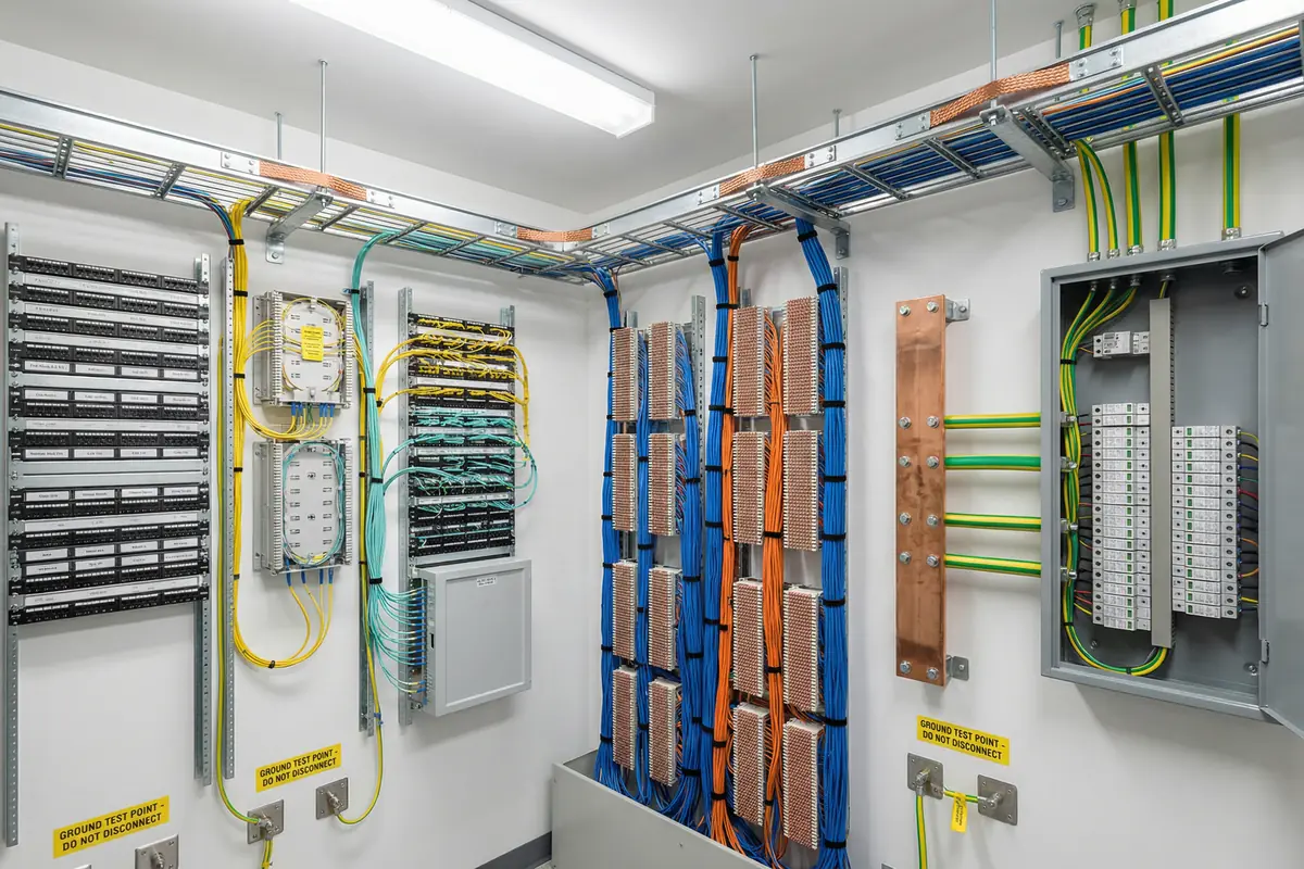 MDF Distribution Frame Room